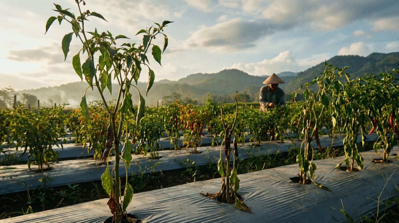 7 Cara Ampuh Mengatasi Penyakit Busuk Batang Cabai: Panduan Lengkap 2026