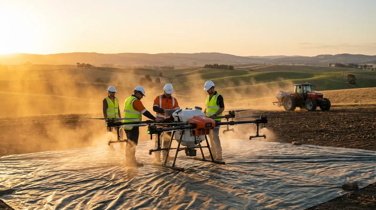 Tutorial Setting Drone Sprayer Pertanian: Panduan Kalibrasi Lengkap