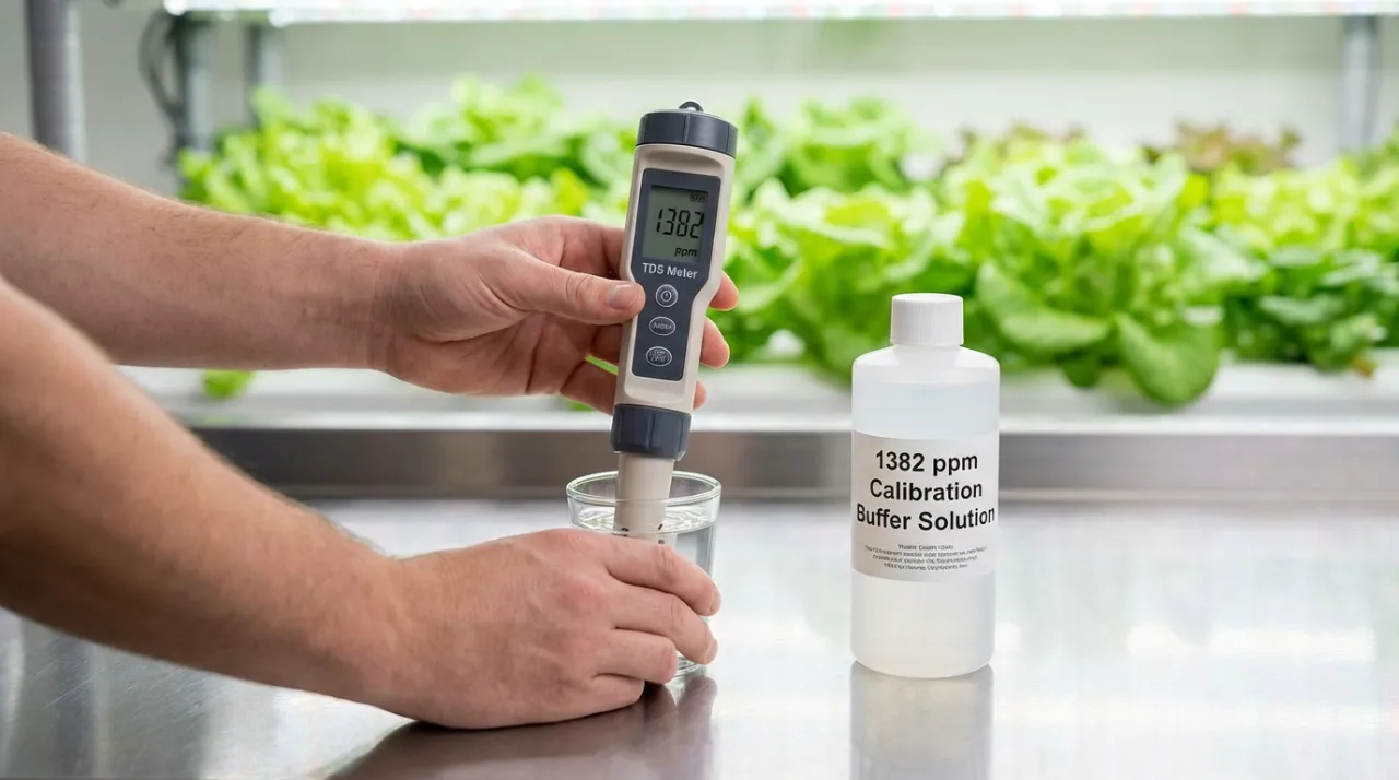 Cara Kalibrasi TDS Meter Hidroponik 